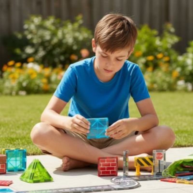 Jeu de construction magnétique