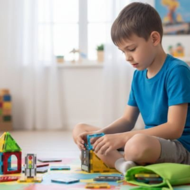 Jeu de construction magnétique