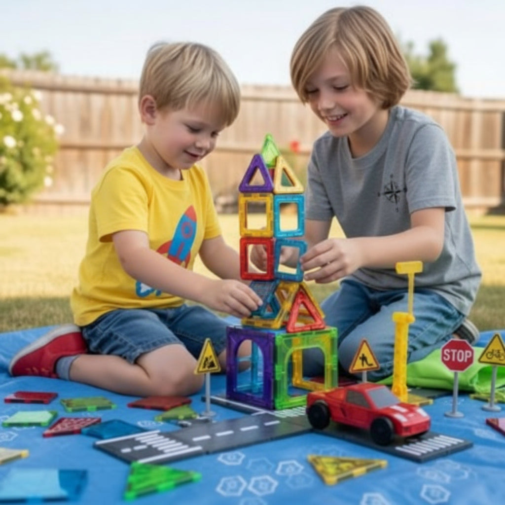 Jeu de construction magnétique