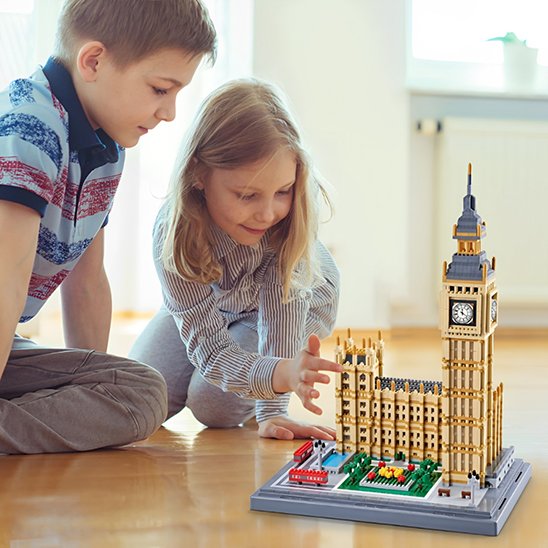 Jeu de construction portable