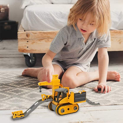 Jeu de construction écologique jaune