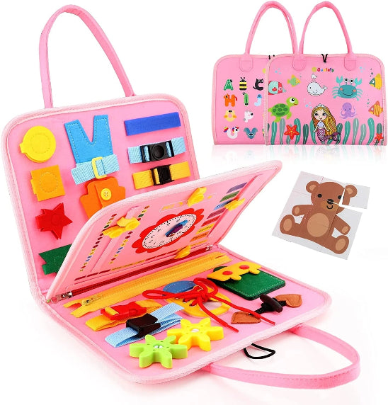 Jeux Montessori rose sirene