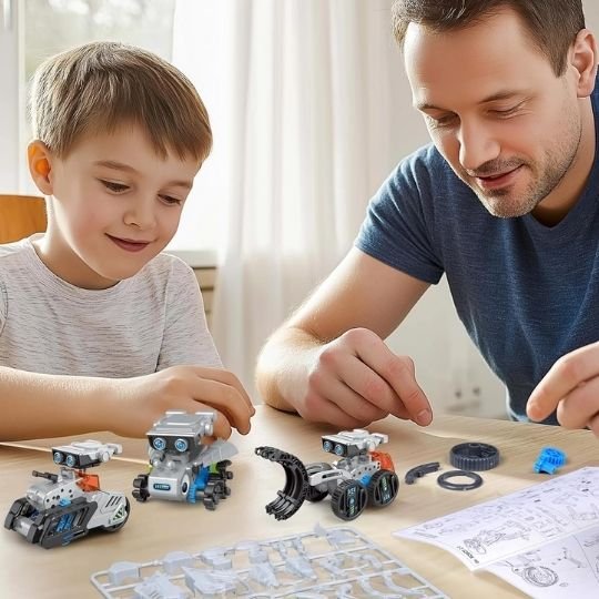 Jouet robot solaire intelligent