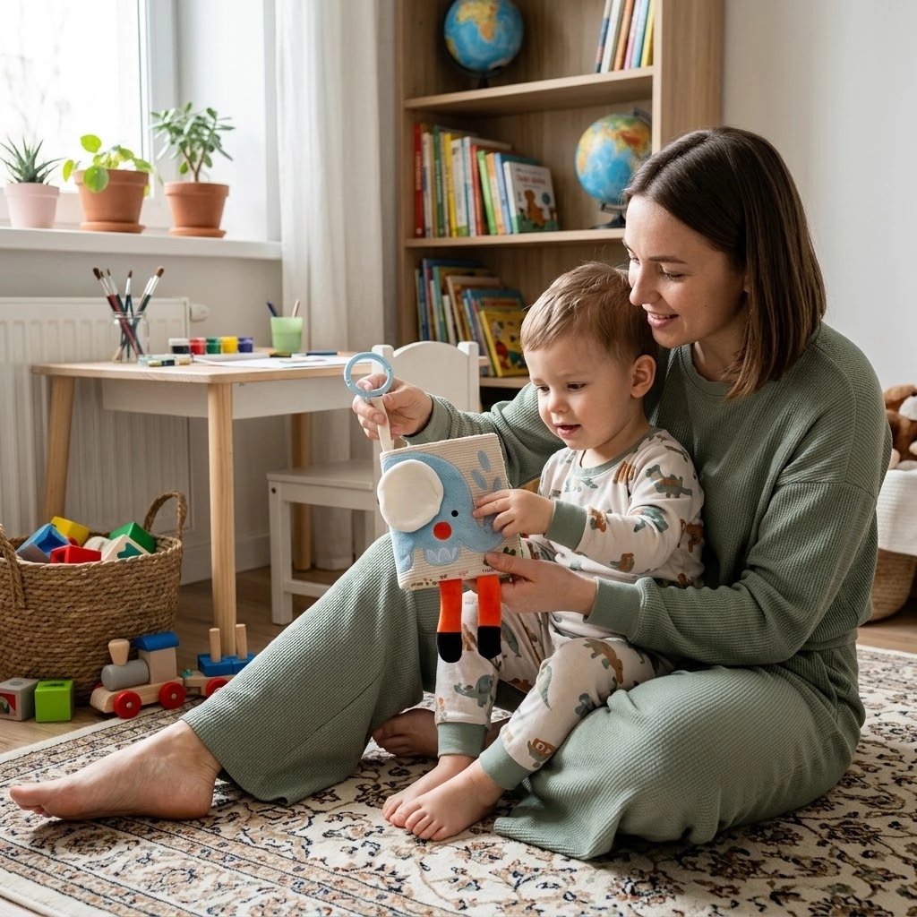 Livre bebe en tissus