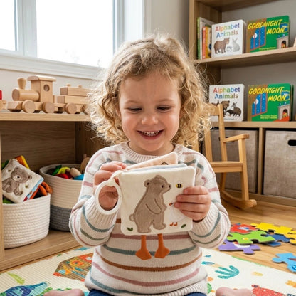Livre bebe en tissus