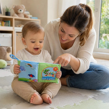Livre bebe en tissus
