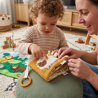 Livre bebe en tissus