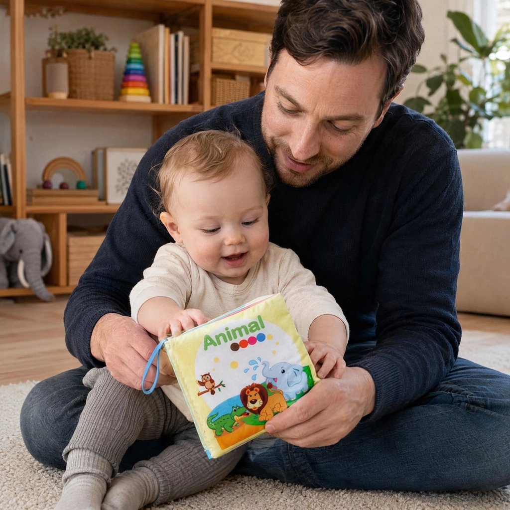 Livre bebe en tissus