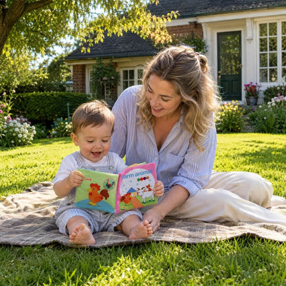 Livre bebe en tissus
