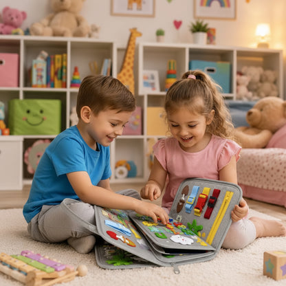  livre sensoriel Montessori vert