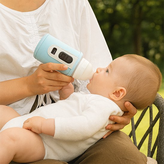 meilleur chauffe biberon bleu