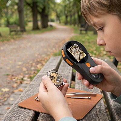 Microscope portable enfant