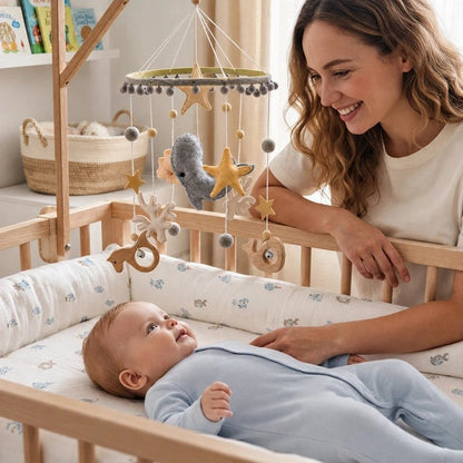 Mobile bébé doux