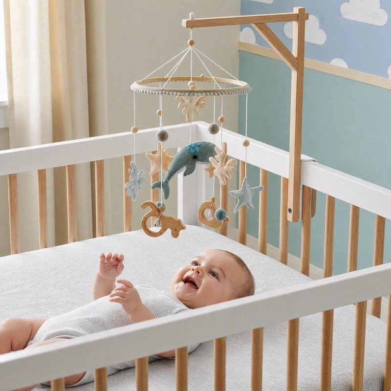 Mobile bébé solide
