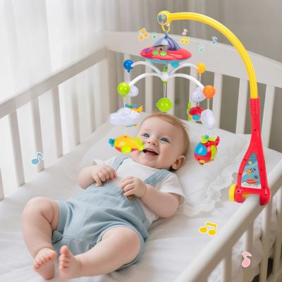 mobile bebe musical lumineux