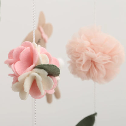 mobile por bebe rose