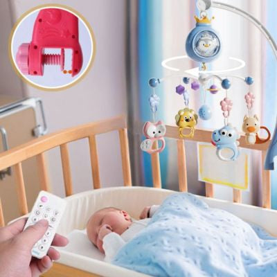 mobile bebe musical lumineux