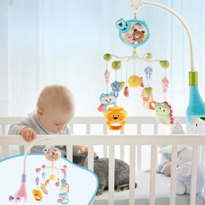 mobile bebe musical lumineux | Télécommande 433 Berceuses