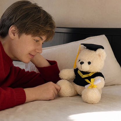 Ours en peluche jaune