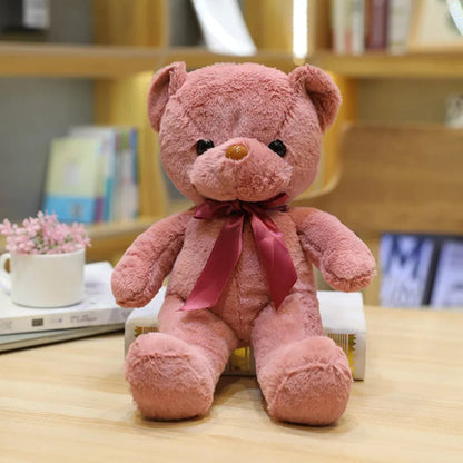 peluche rouge foncée
