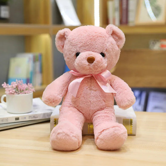 peluche doudou rose douce