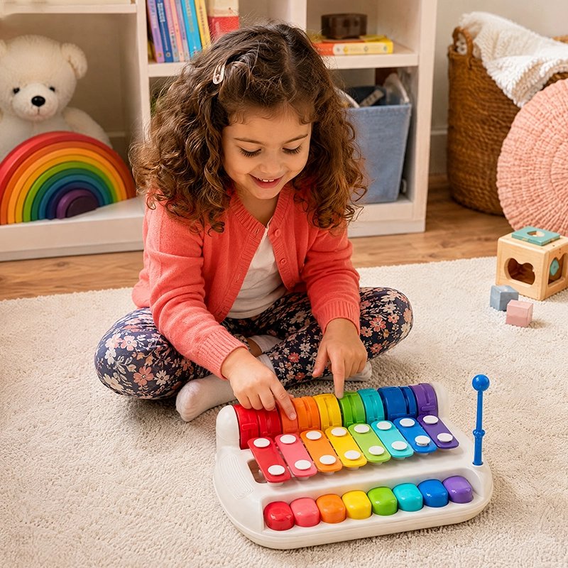 Piano bebe portable