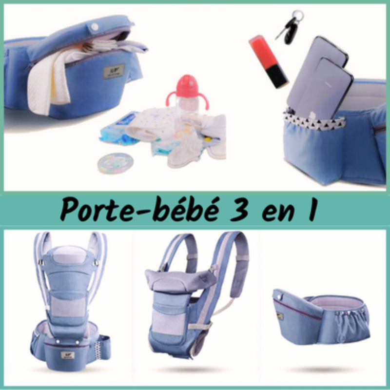 porte bebe 3 en 1