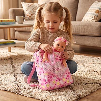 Porte bebe poupee sac a dos