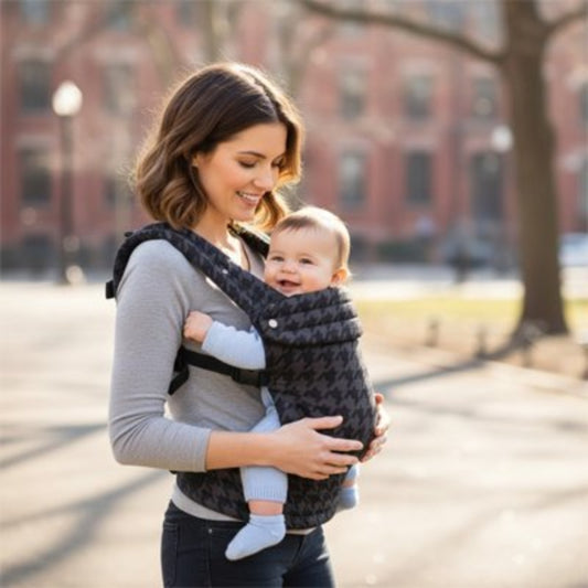 Porte bebe gris
