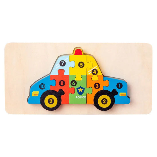 puzzle enfant voiture