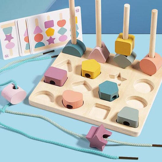 Puzzle bebe pour coordination oeil et main