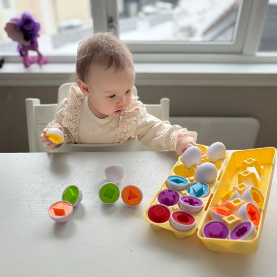 Puzzle bebe apprentissage de couleurs