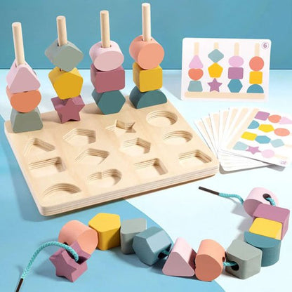 Puzzle bebe Coordination œil-main qui se perfectionne à chaque tentative