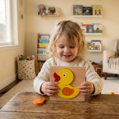Puzzle enfant poussin