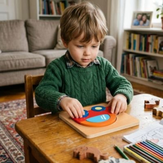 Puzzle enfant voiture