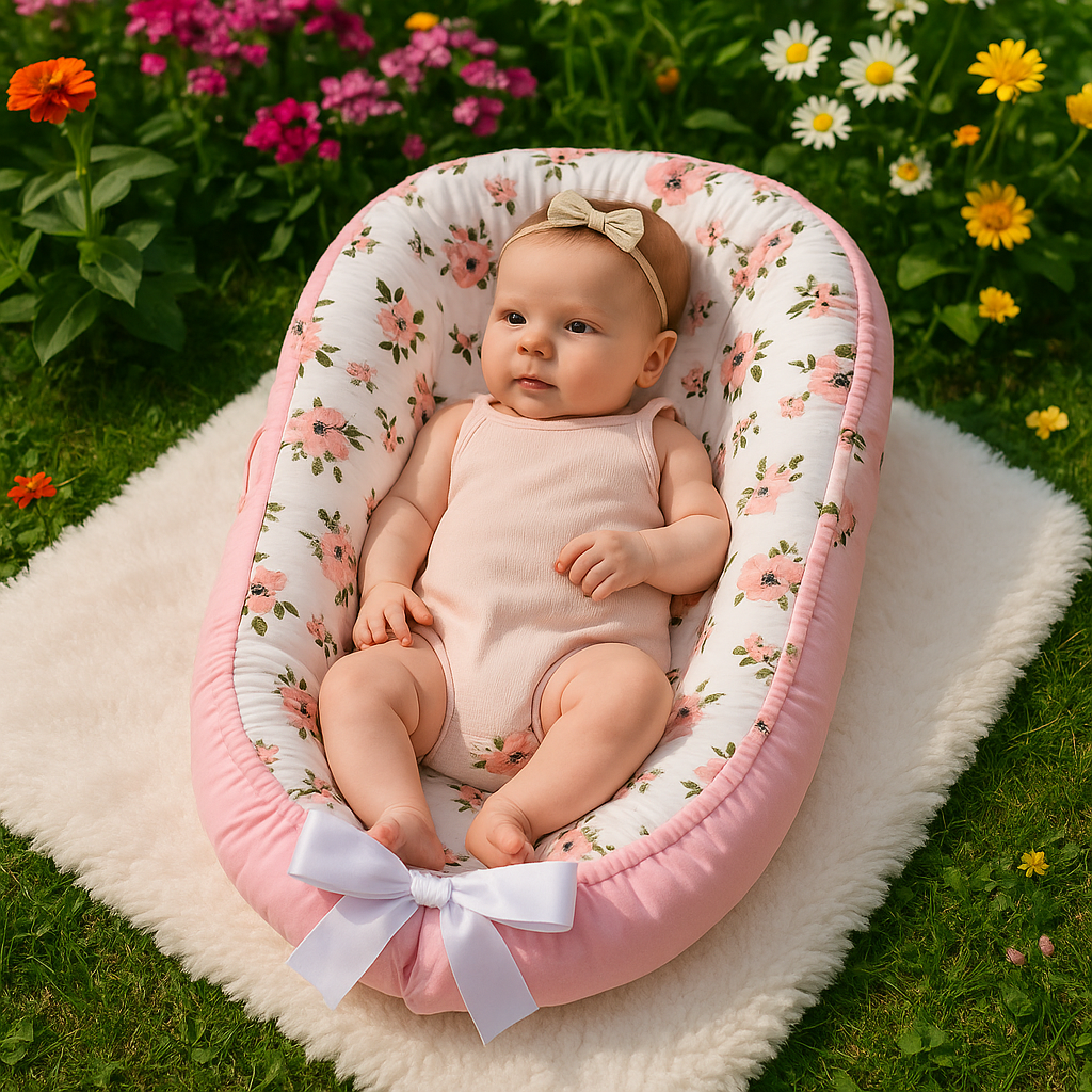 reducteur-de-lit-pour-bébé-rose-léger-sécuritaire