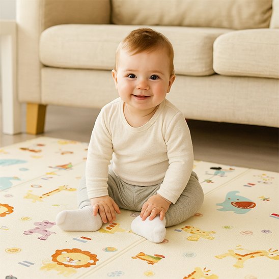 Tapis bebe en mousse