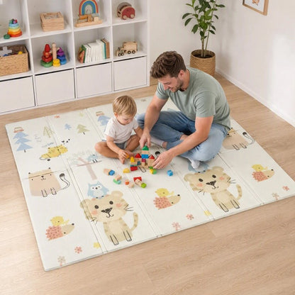 Tapis bebe animaux