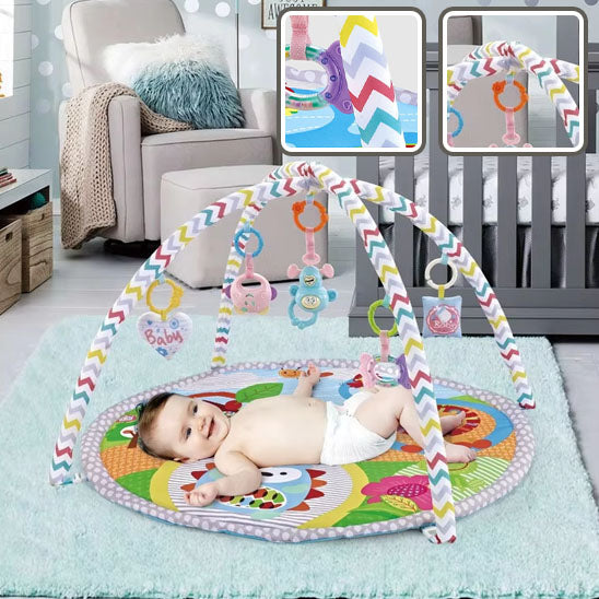 tapis-d_éveil-multifonctionnel-bébé-allongé-sur -dos
