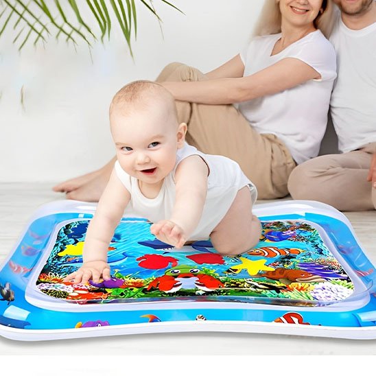 Tapis d'eau bebe avec eau