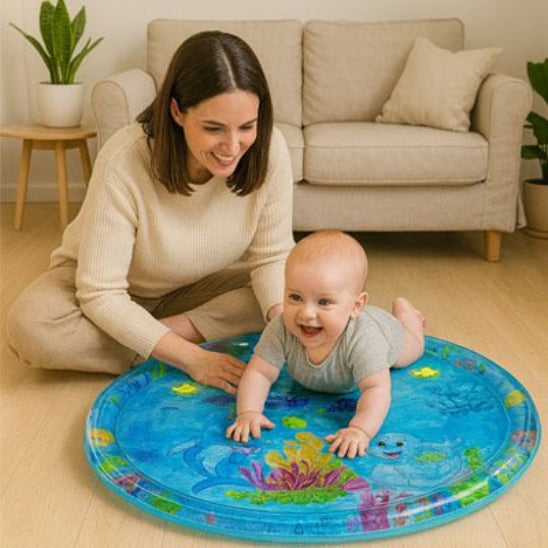 Tapis d'eau bebe avec eau