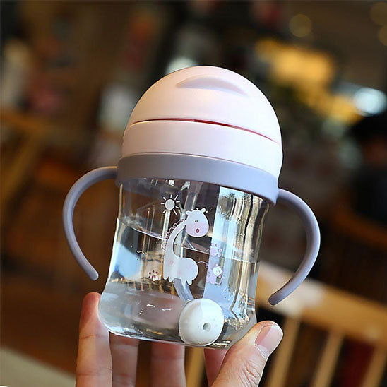 tasse d'apprentissage bleu pour bébé