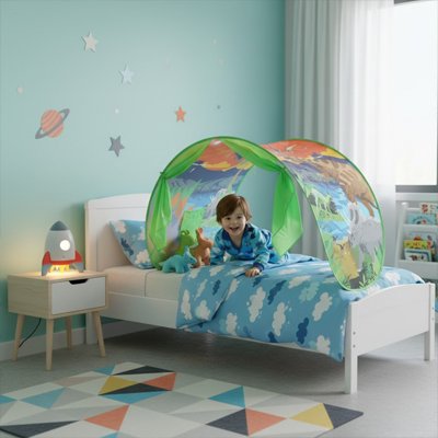 Tente de lit enfant  dinosaure