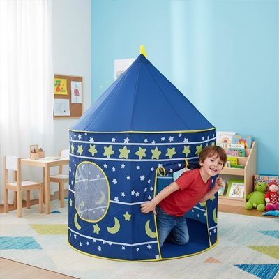 Tente enfant bleu