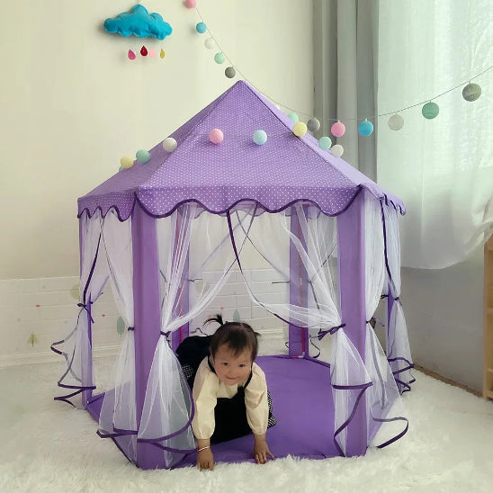 tente enfant violet