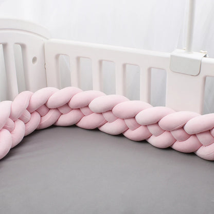 Tresse de lit rose