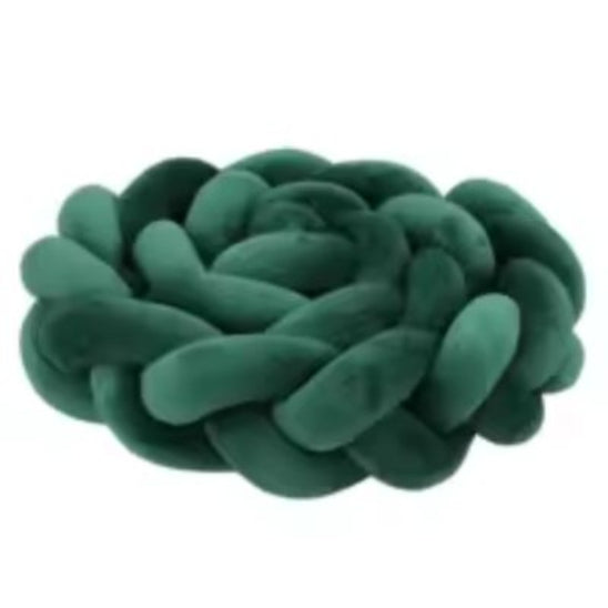 tresse de lit verte