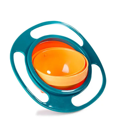 vaisselle bebe sans BPA bleu orange