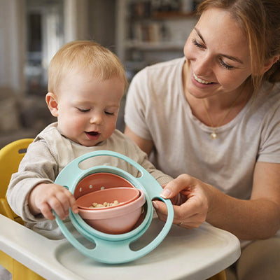 vaisselle bebe sans BPA pour repas