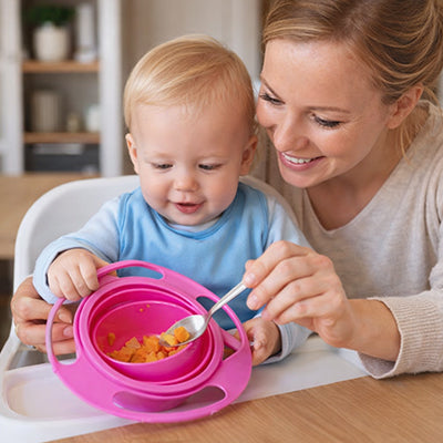 vaisselle bebe sans BPA rose